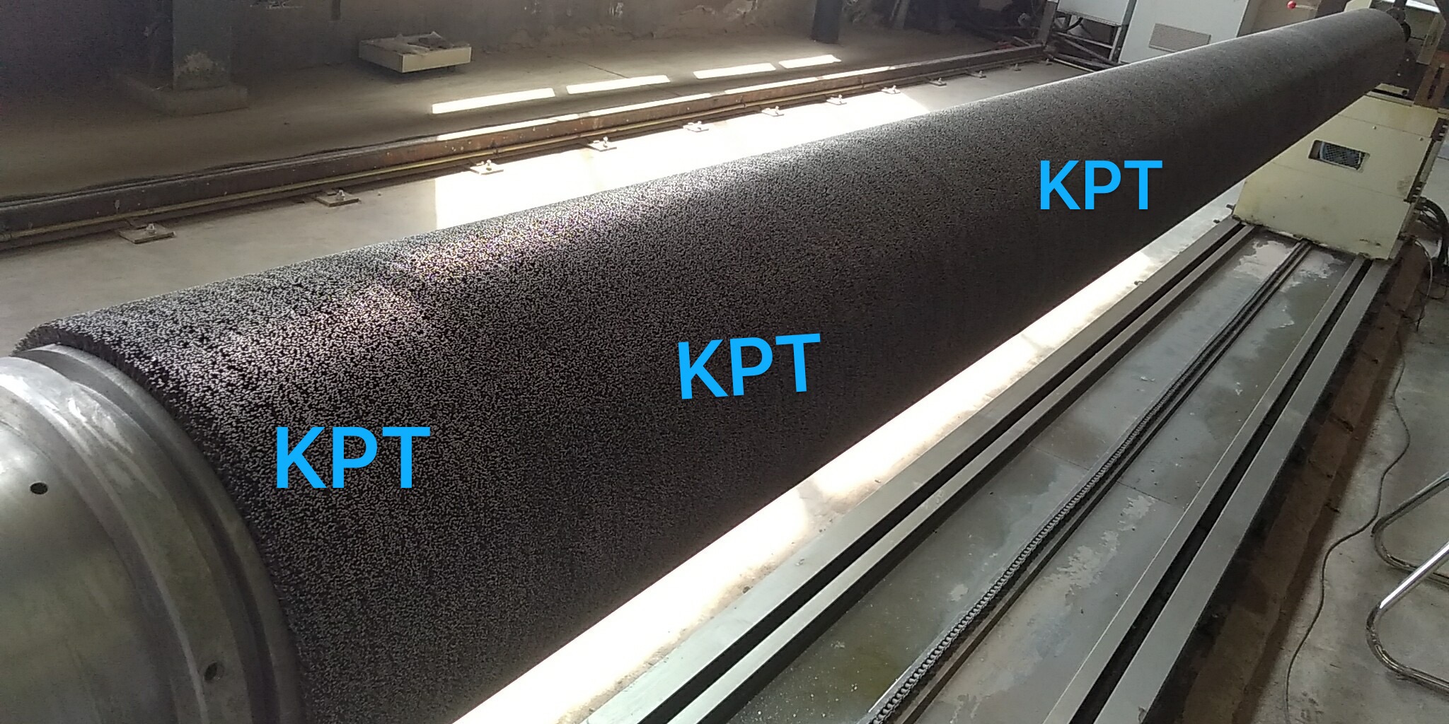 roller brush machine