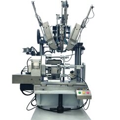 3 Axis 3 Head Brush Drilling And Tufting Machine for round brush